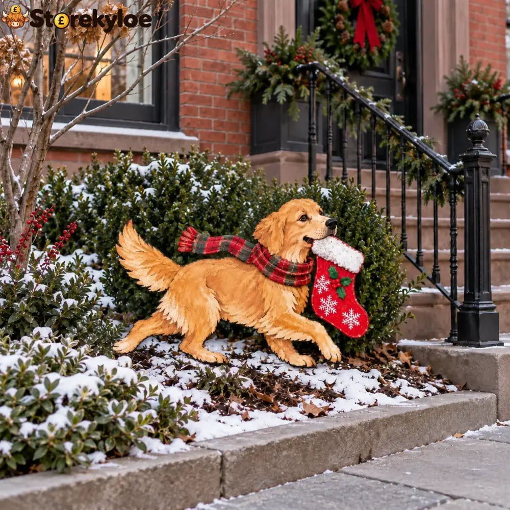 ✨🐶 Christmas Glow Pup Collection – Lighted Holiday Dog Yard Decor