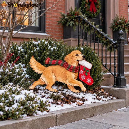 ✨🐶 Christmas Glow Pup Collection – Lighted Holiday Dog Yard Decor