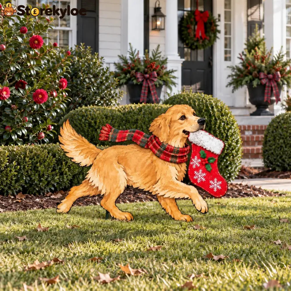 ✨🐶 Christmas Glow Pup Collection – Lighted Holiday Dog Yard Decor