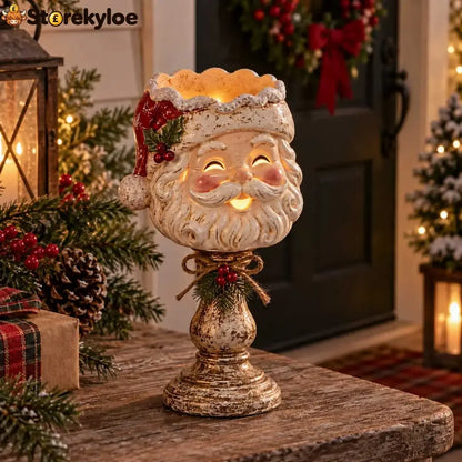 🎄 Christmas Heirloom Glow Candle Holder Collection (📦Buy 2 Free Shipping) - Santa Claus