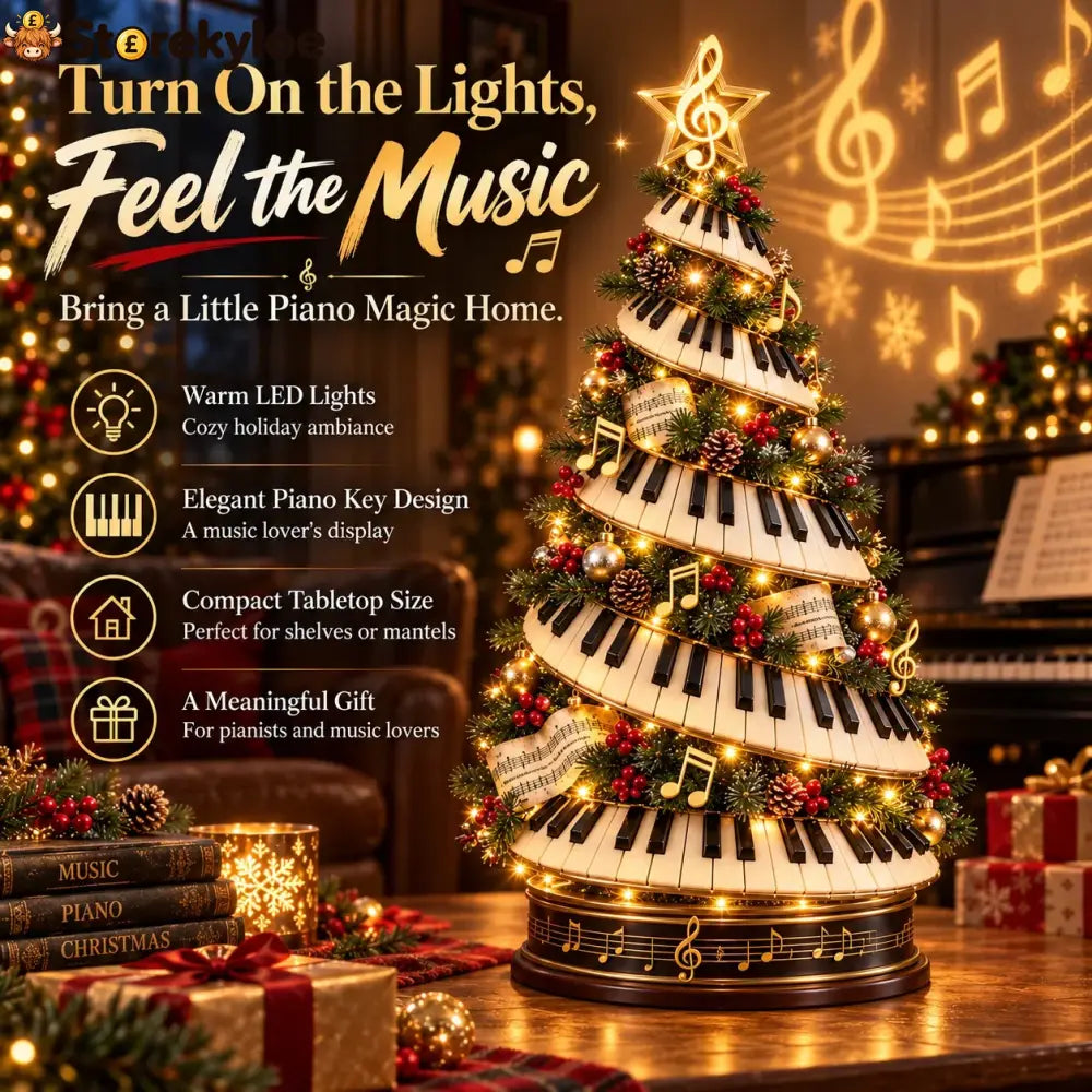 🎹🎄 Christmas in Every Key | Lighted Piano Tree ✨