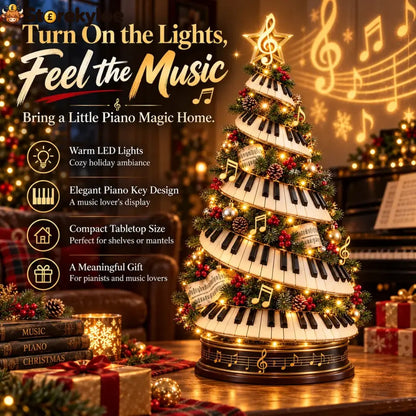 🎹🎄 Christmas in Every Key | Lighted Piano Tree ✨