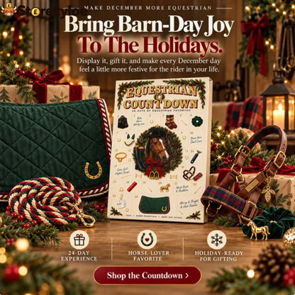 Christmas Kickoff 49% Off - 2026 Days Of Equestrian Blind Box - 24-day Festive Countdown Equestrian Themed Collectible
