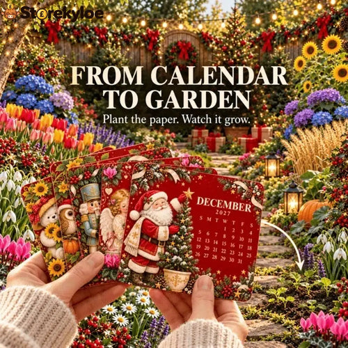 🎄🗓️ Christmas Limited-Edition-49% OFF, 🪴✨ 2027 Eco-Friendly Plantable ’Eternal’ Seed Calendar