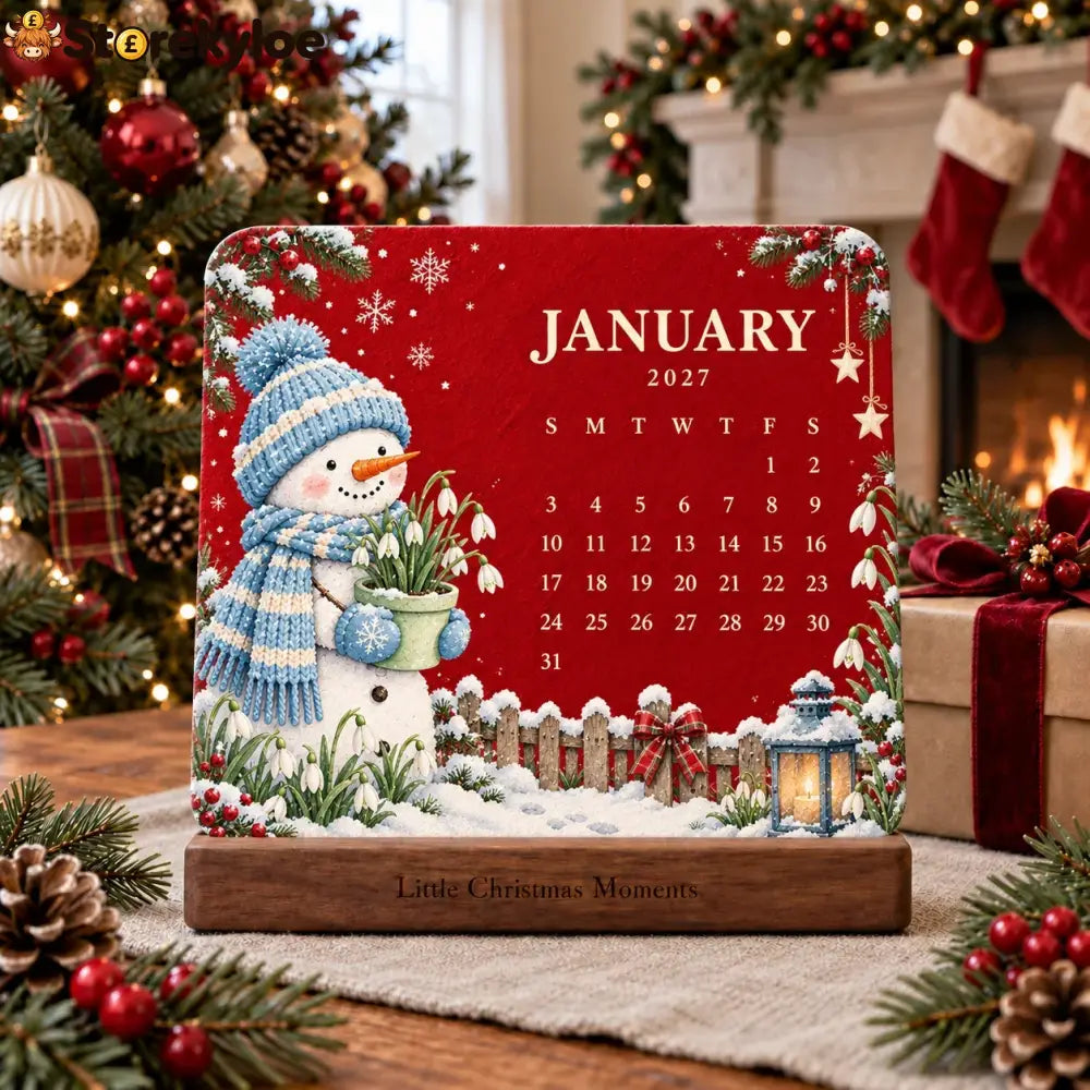 🎄🗓️ Christmas Limited-Edition, 🪴✨ Eco-Friendly Plantable “Timeless” Seed Calendar 2027