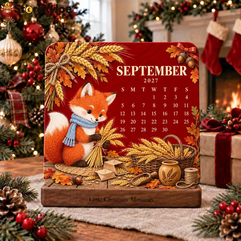🎄🗓️ Christmas Limited-Edition, 🪴✨ Eco-Friendly Plantable “Timeless” Seed Calendar 2027