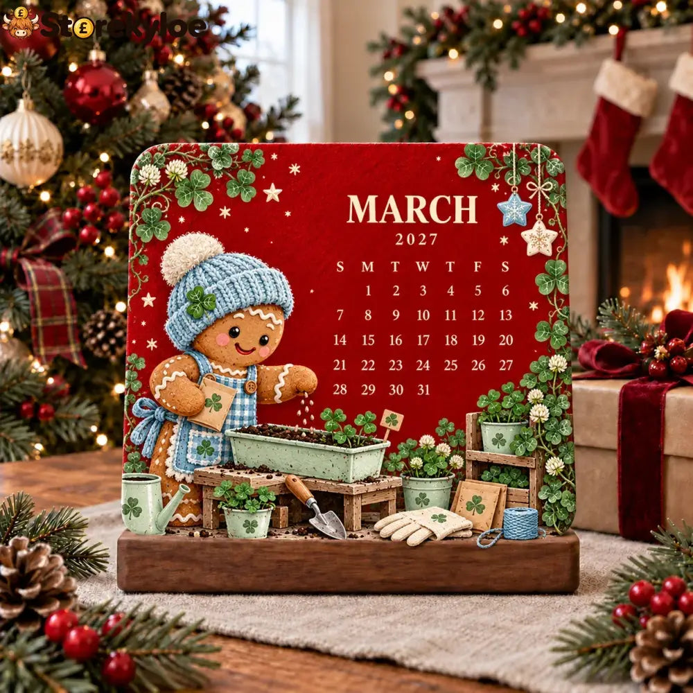🎄🗓️ Christmas Limited-Edition, 🪴✨ Eco-Friendly Plantable “Timeless” Seed Calendar 2027
