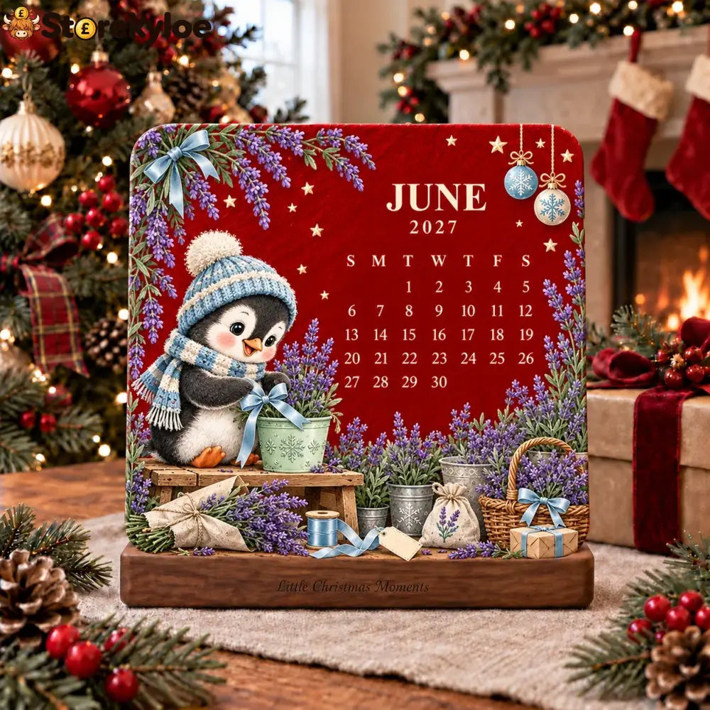 🎄🗓️ Christmas Limited-Edition, 🪴✨ Eco-Friendly Plantable “Timeless” Seed Calendar 2027