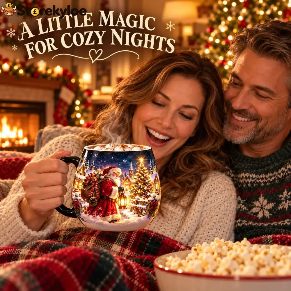 Christmas Magic Color-changing Mug – Heat Reveal Holiday Gift