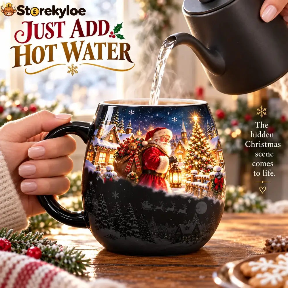 Christmas Magic Color-changing Mug – Heat Reveal Holiday Gift