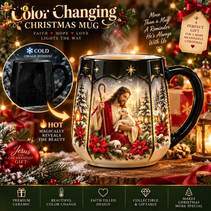Christmas Magic Color-changing Mug – Heat Reveal Holiday Gift - 🐑 Always With You