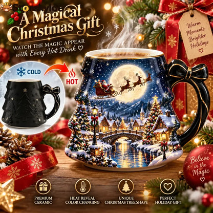 Christmas Magic Color-changing Mug – Heat Reveal Holiday Gift - 🛷 Believe in Christmas
