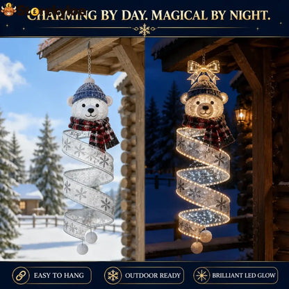 🎄Christmas Magic Spiral Hanging LED Light Collection