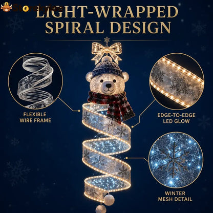 🎄Christmas Magic Spiral Hanging LED Light Collection