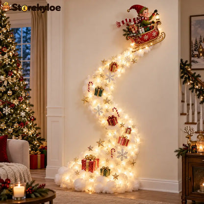 ✨christmas Magic Trail Wall Light - A Little Christmas Magic Right On Your Wall✨ - 🧝 North Pole Elf