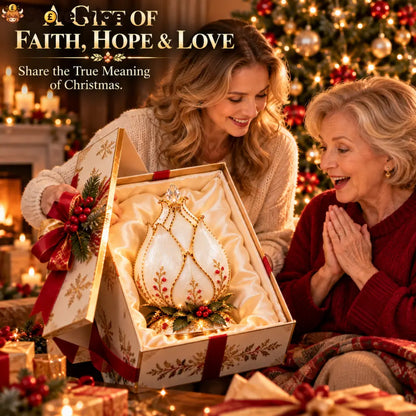 ✝️🌸 Christmas Miracle Bloom™ – Touch-to-Bloom Nativity Light
