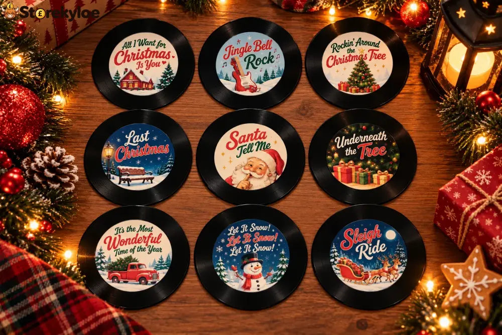 Christmas Music Fridge Magnet A Little Music a Lot of Christmas 🎄🎶