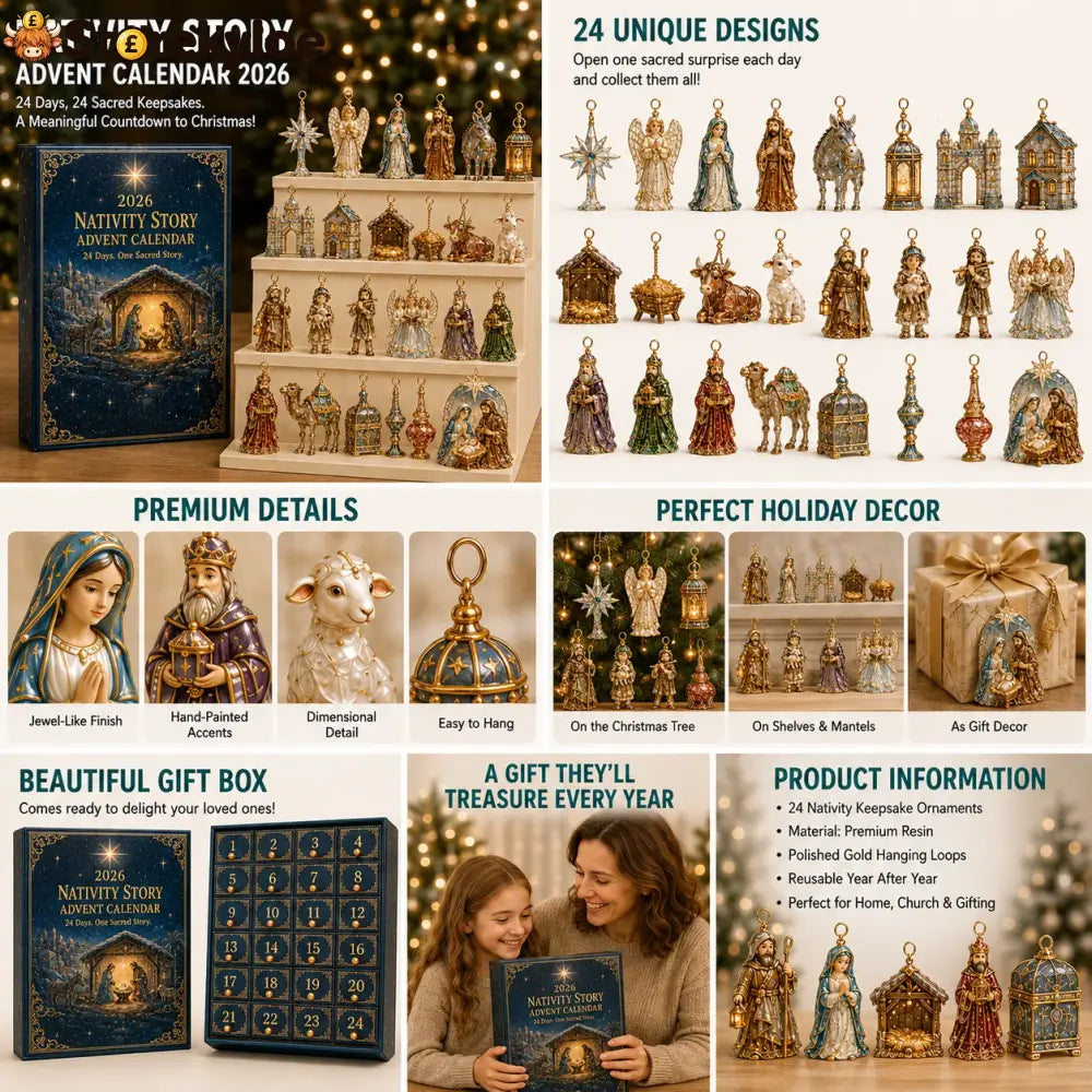 🎄Christmas Sale🔥2026 Advent Calendar: The Coming of Jesus