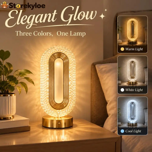 🎅christmas Sale 49% Off!!🎄50k+ Sold! 🎁✨rechargeable Luxury Crystal Led Night Light Lamp - BUY 1