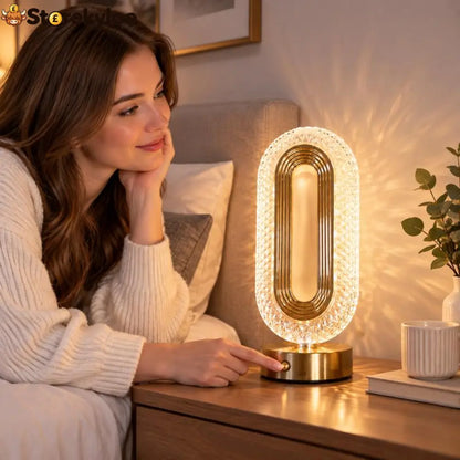 🎅christmas Sale 49% Off!!🎄50k+ Sold! 🎁✨rechargeable Luxury Crystal Led Night Light Lamp - BUY 1
