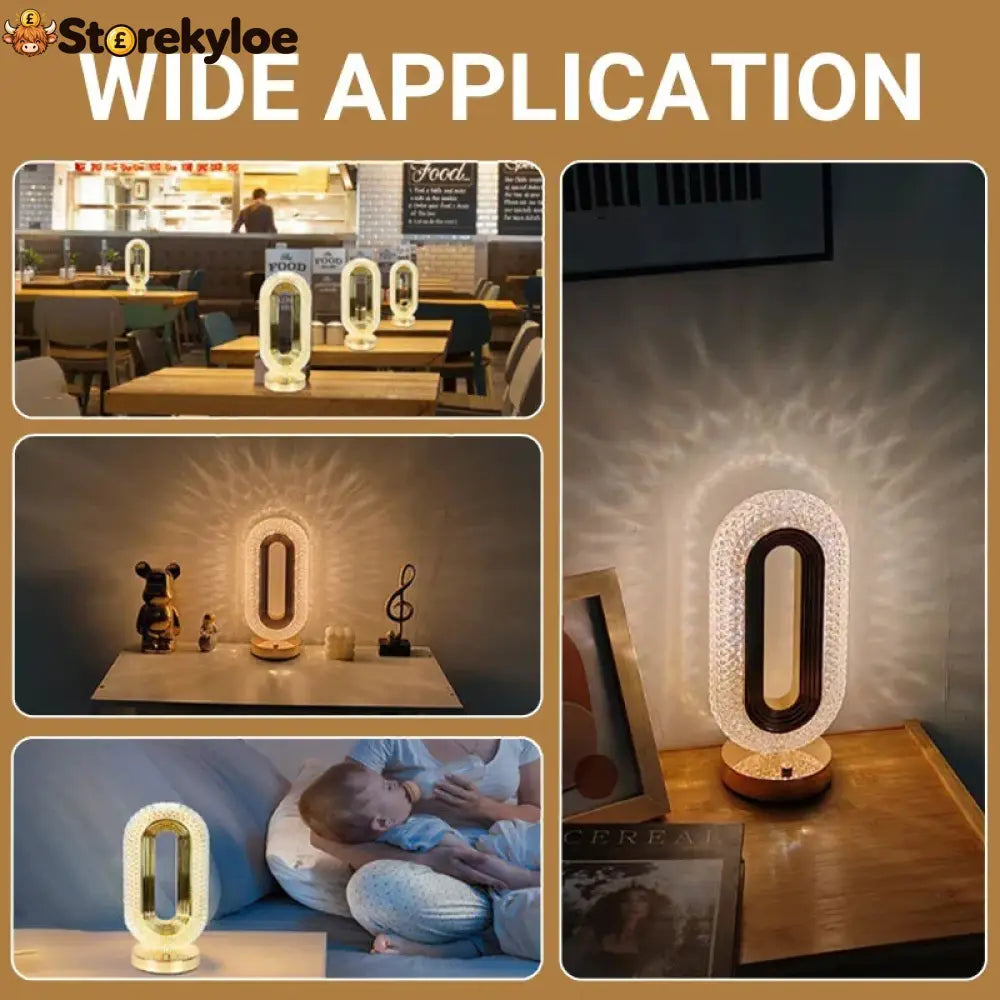 🎅christmas Sale 49% Off!!🎄50k+ Sold! 🎁✨rechargeable Luxury Crystal Led Night Light Lamp - BUY 1