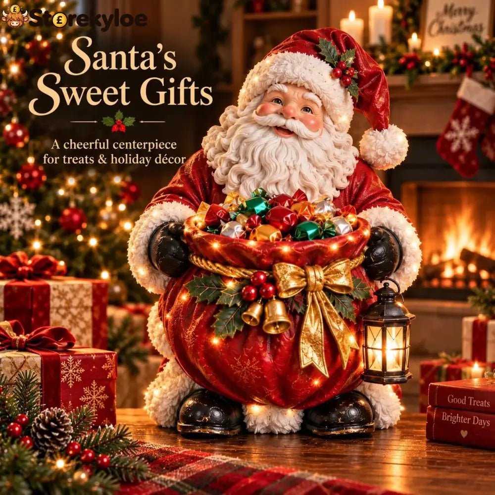 🎄 Christmas Sale – 49% OFF ✨ Lighted Christmas Candy Bowl Collection – 5 Festive Holiday Designs - Santa’s Sweet Gifts