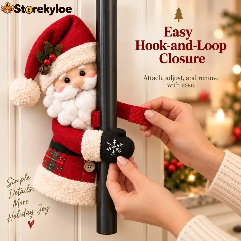 Christmas Santa & Snowman Handle Huggers – Set Of 2