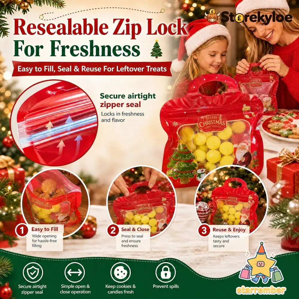 🎅🍬 Christmas Treat Bags – Fill Seal & Gift in Seconds - Toys Kids & Gifts
