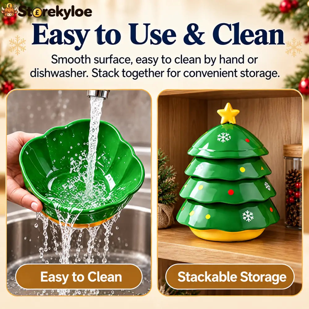 🔥🔥🔥Christmas Tree Mahjong Dice Dish – Festive Multi-Use Tabletop Organizer