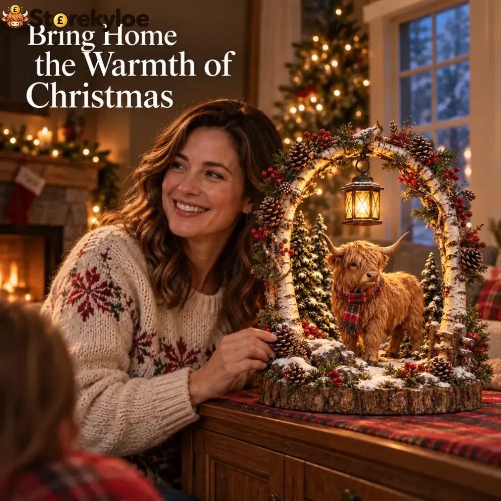 🐂🎄christmas Woodland Glow™ – Lighted Winter Lantern Collection