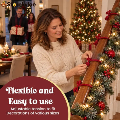 Christmas Wreath Fastening Ties