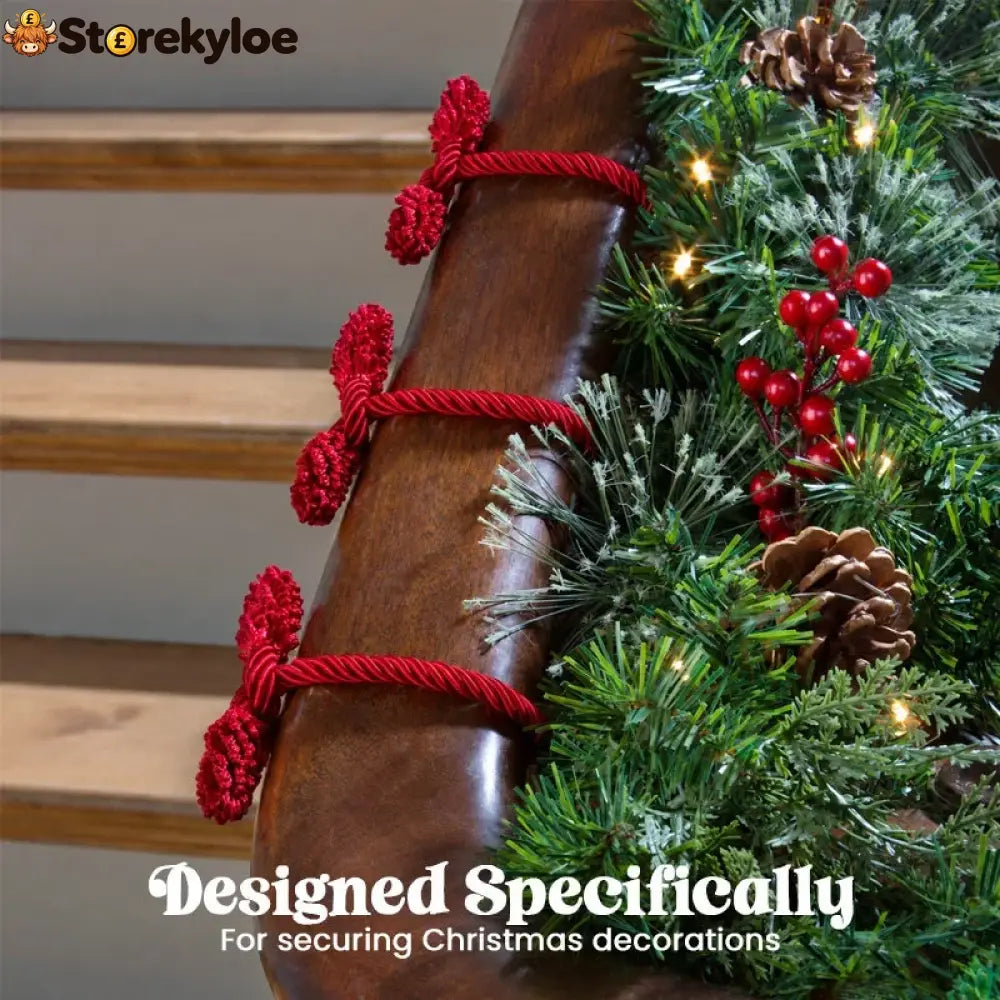 Christmas Wreath Fastening Ties