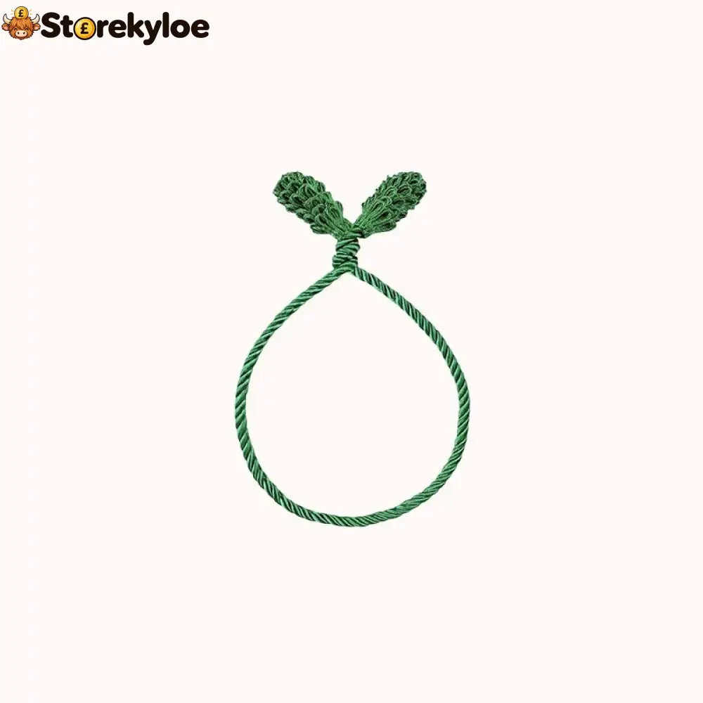 Christmas Wreath Fastening Ties - Green / 5 PCS