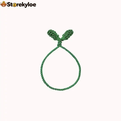 Christmas Wreath Fastening Ties - Green / 5 PCS