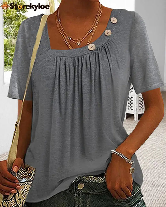 Comfortable short sleeve top