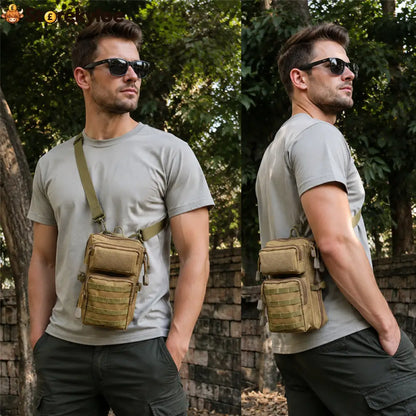 Compact EDC Sling Bag | Tactical Utility Pouch For Everyday Carry - Beauty& Health