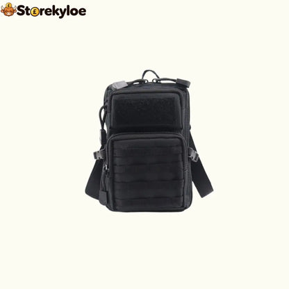 Compact EDC Sling Bag | Tactical Utility Pouch For Everyday Carry - Tactical Black - Beauty& Health