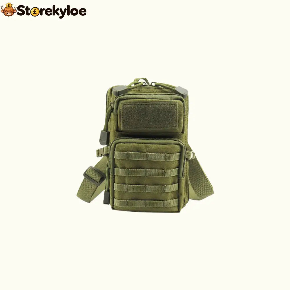 Compact EDC Sling Bag | Tactical Utility Pouch For Everyday Carry - Olive Green - Beauty& Health