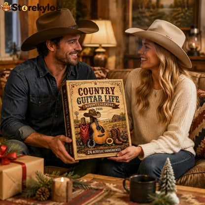 Country Guitar Life Advent Calendar 2026 - 24-Day Festive Countdown
