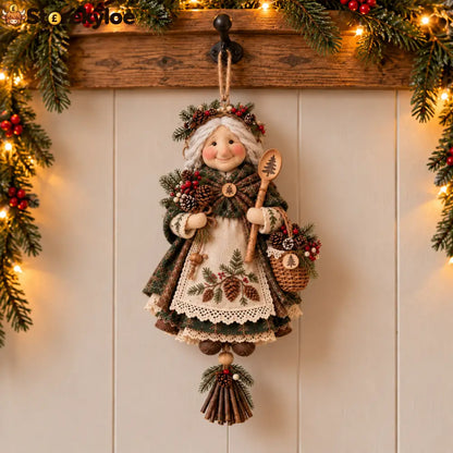 Cozy Country Christmas Doll Decorations - 🧺 Cozy Christmas