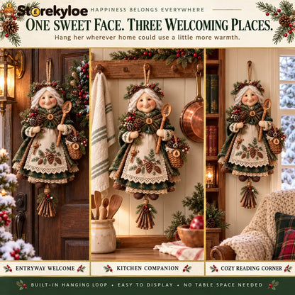 Cozy Country Christmas Doll Decorations