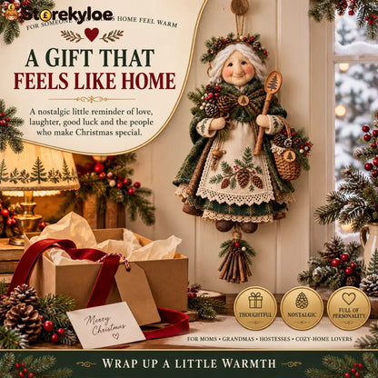Cozy Country Christmas Doll Decorations