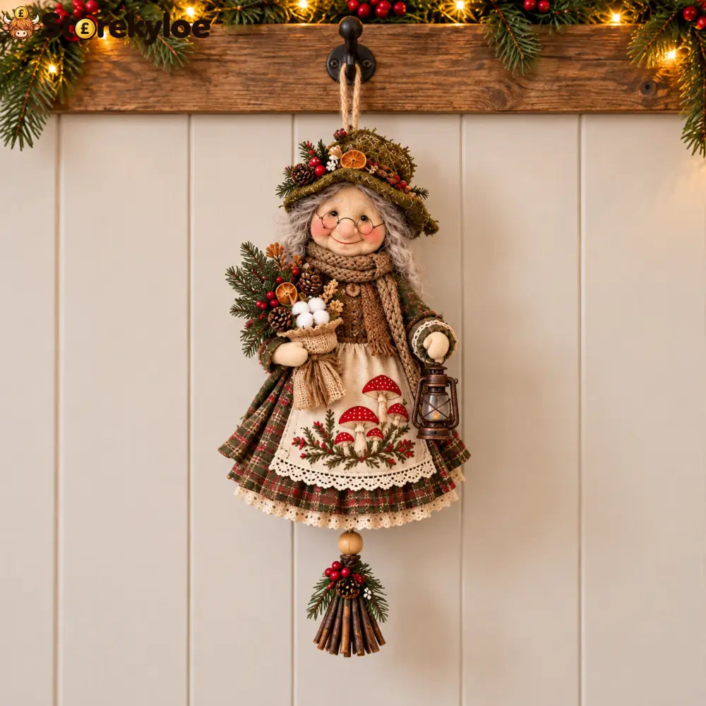 Cozy Country Christmas Doll Decorations - 🌲 Woodland Charm
