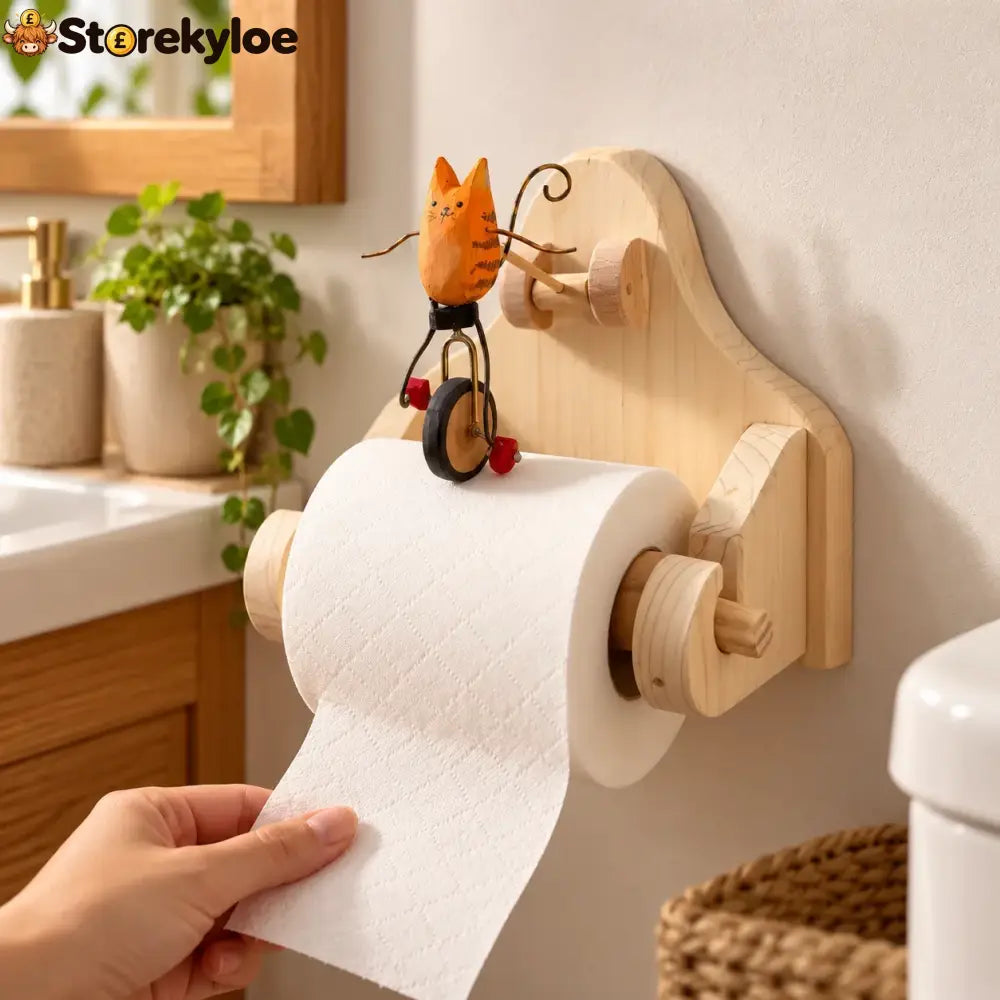 🐸 Creative Animal Toilet Paper Holder