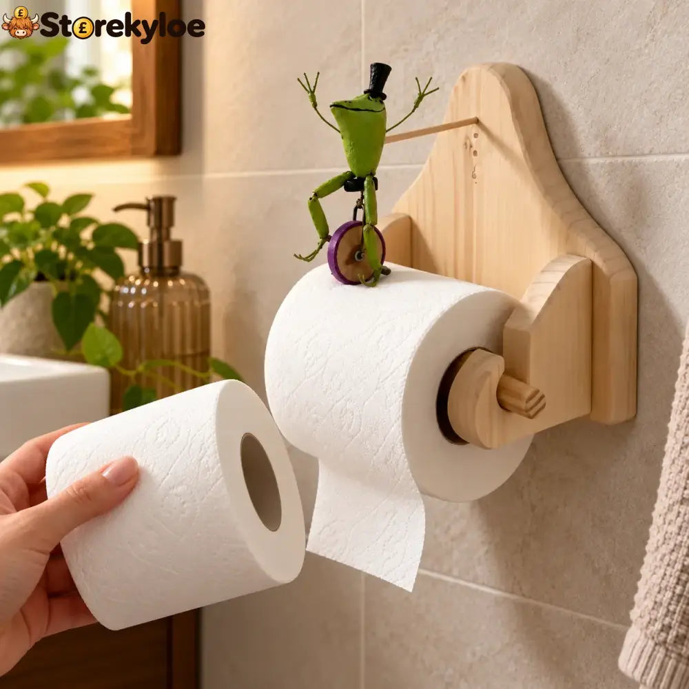 🐸 Creative Animal Toilet Paper Holder