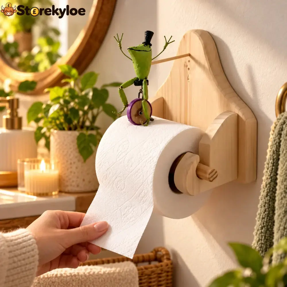 🐸 Creative Animal Toilet Paper Holder