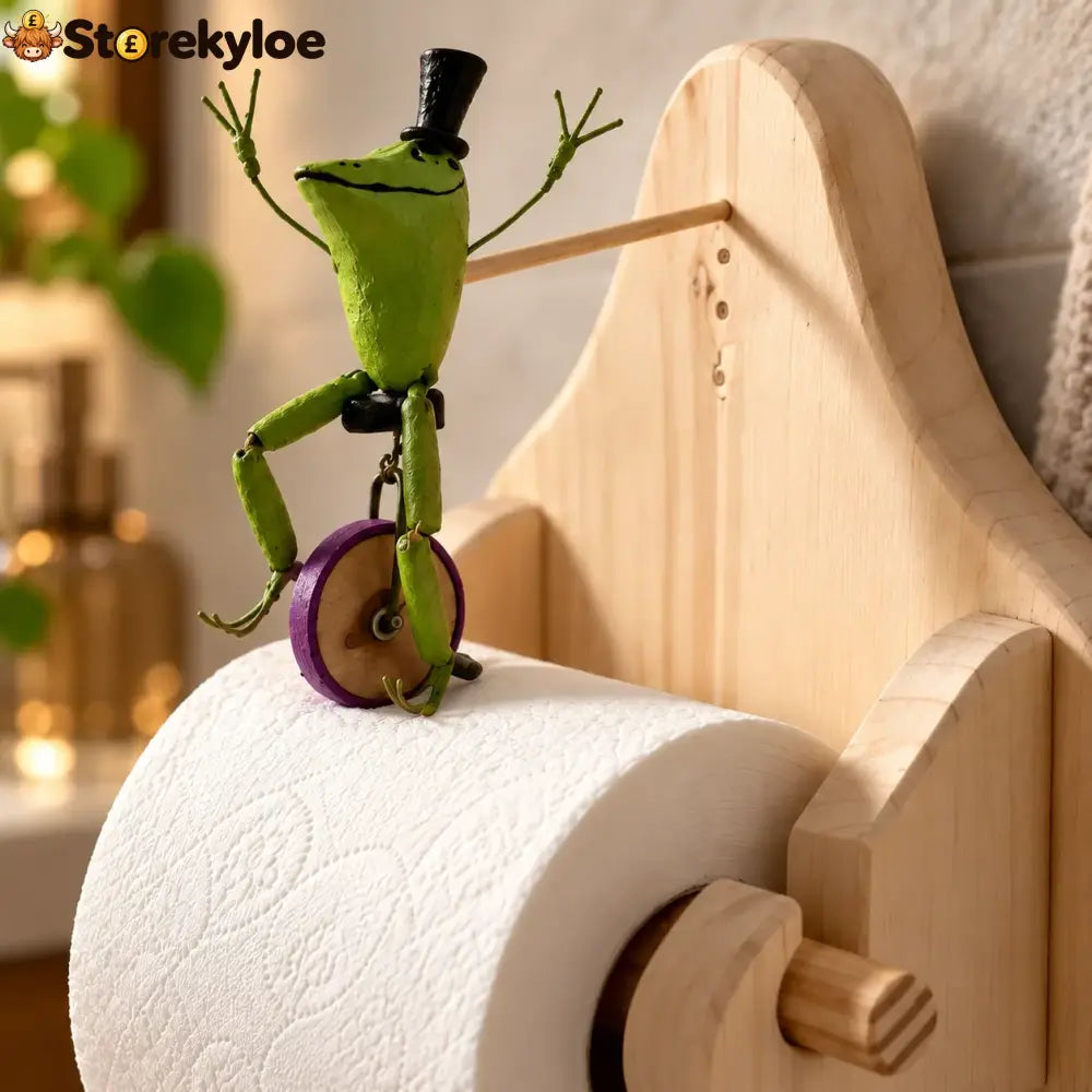 🐸 Creative Animal Toilet Paper Holder