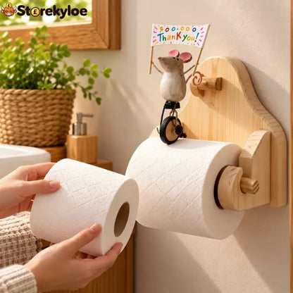 🐸 Creative Animal Toilet Paper Holder