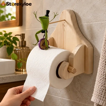 🐸 Creative Animal Toilet Paper Holder - 🐸 Frog