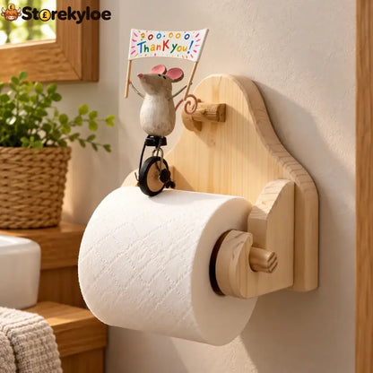 🐸 Creative Animal Toilet Paper Holder - 🐭 Mouse